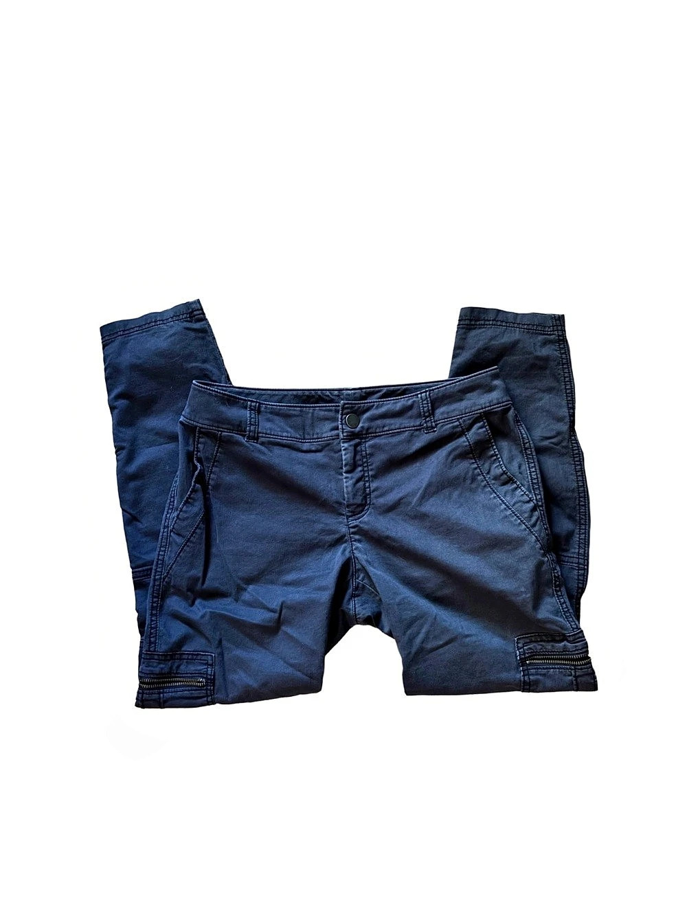Athleta Hybrid Cargo Pant Blue Size 6 - Picture 3 of 5